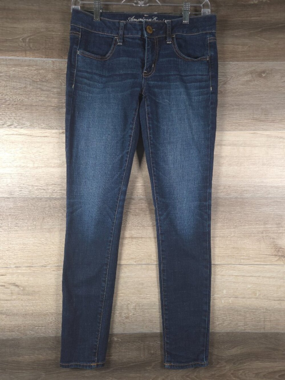 American Eagle Super Stretch Jegging Jeans Women's Size 6 Dark Wash Skinny Denim